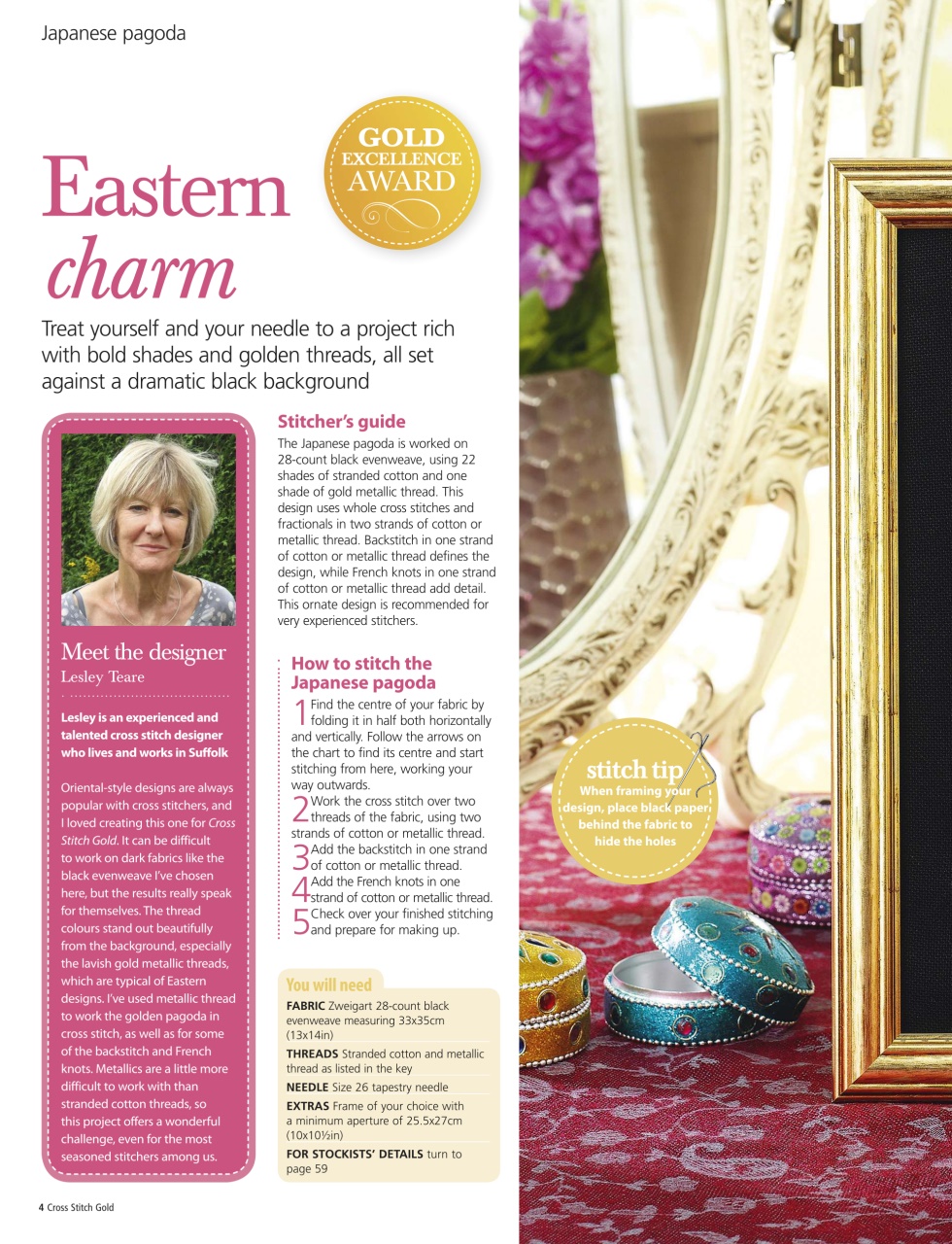 Cross Stitch Gold Preview Pages