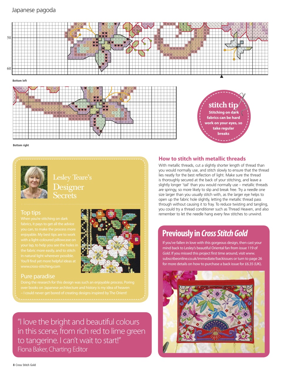 Cross Stitch Gold Preview Pages