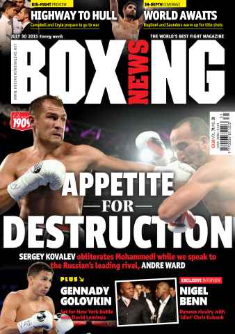 Boxing News issue July 28 2015
