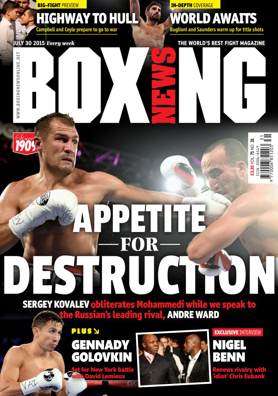 Boxing News Preview Pages
