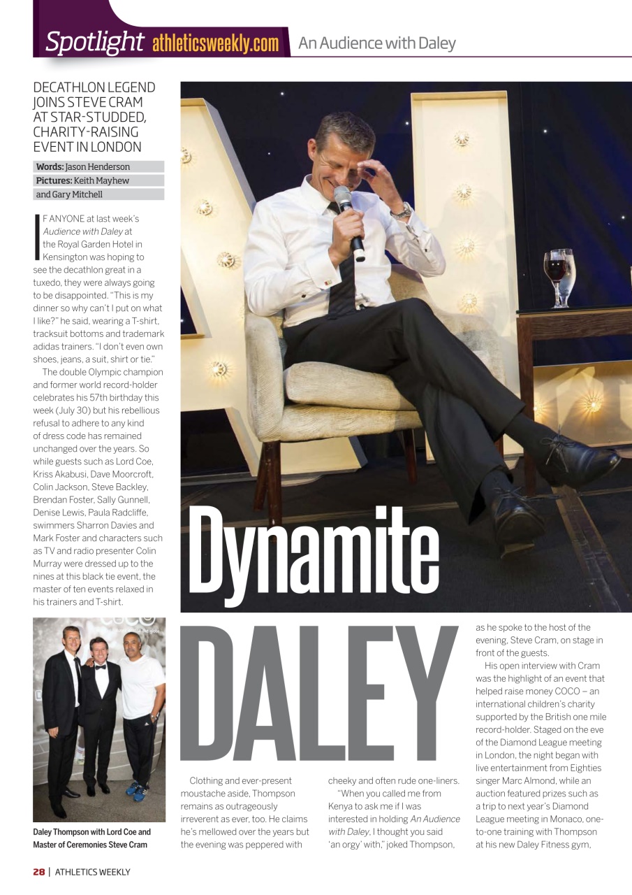 AW – Athletics Weekly Magazine Preview Pages