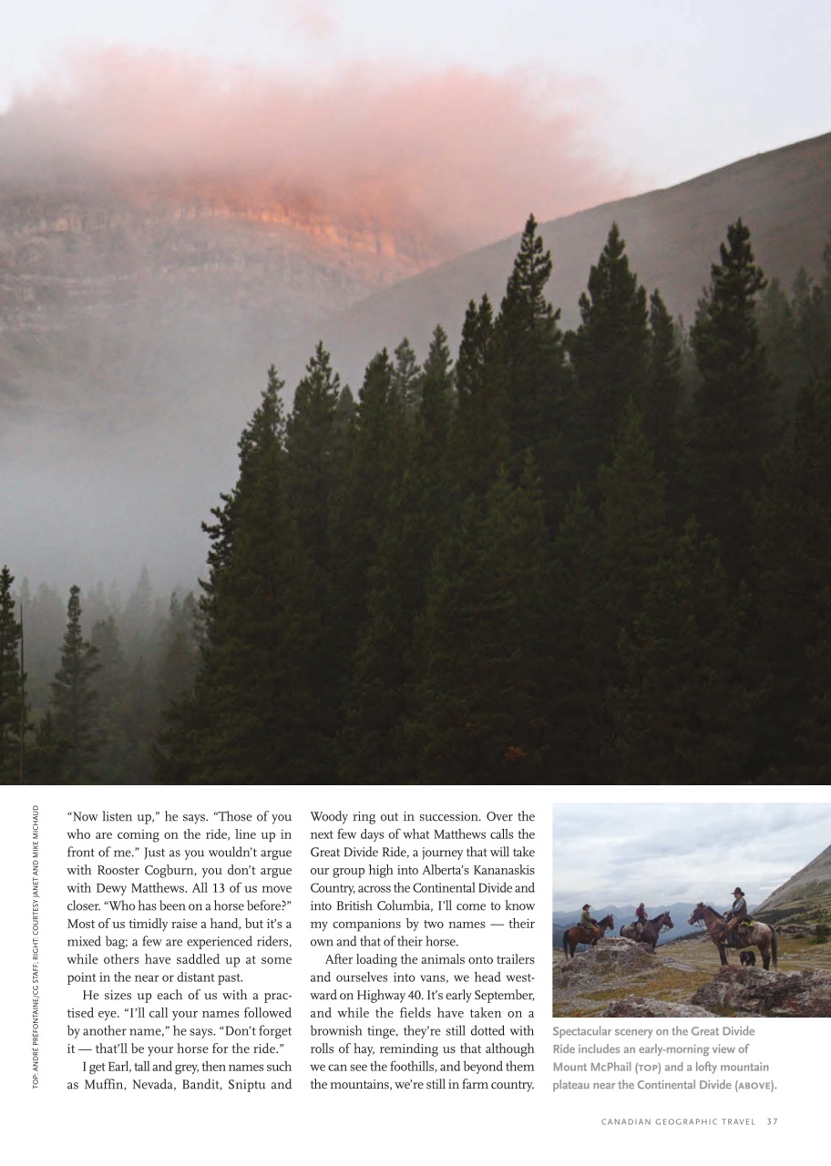 Canadian Geographic Preview Pages