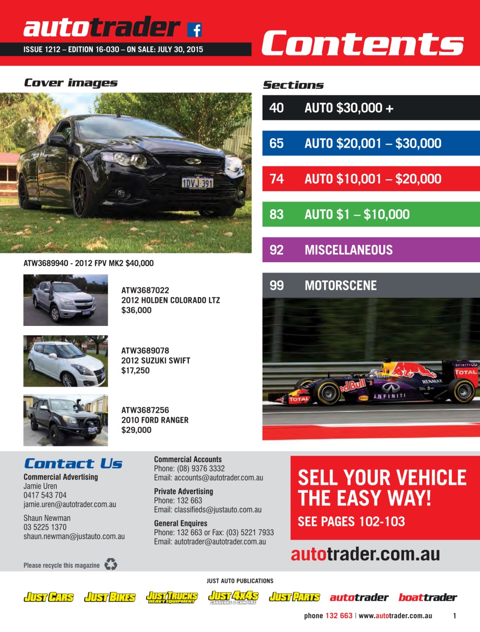 AutoTrader Preview Pages