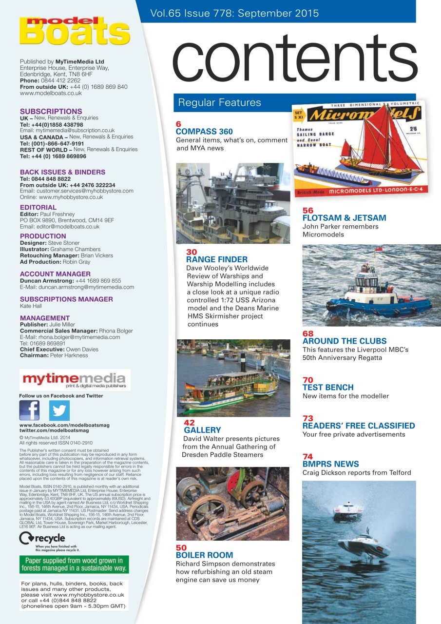 Model Boats Preview Pages