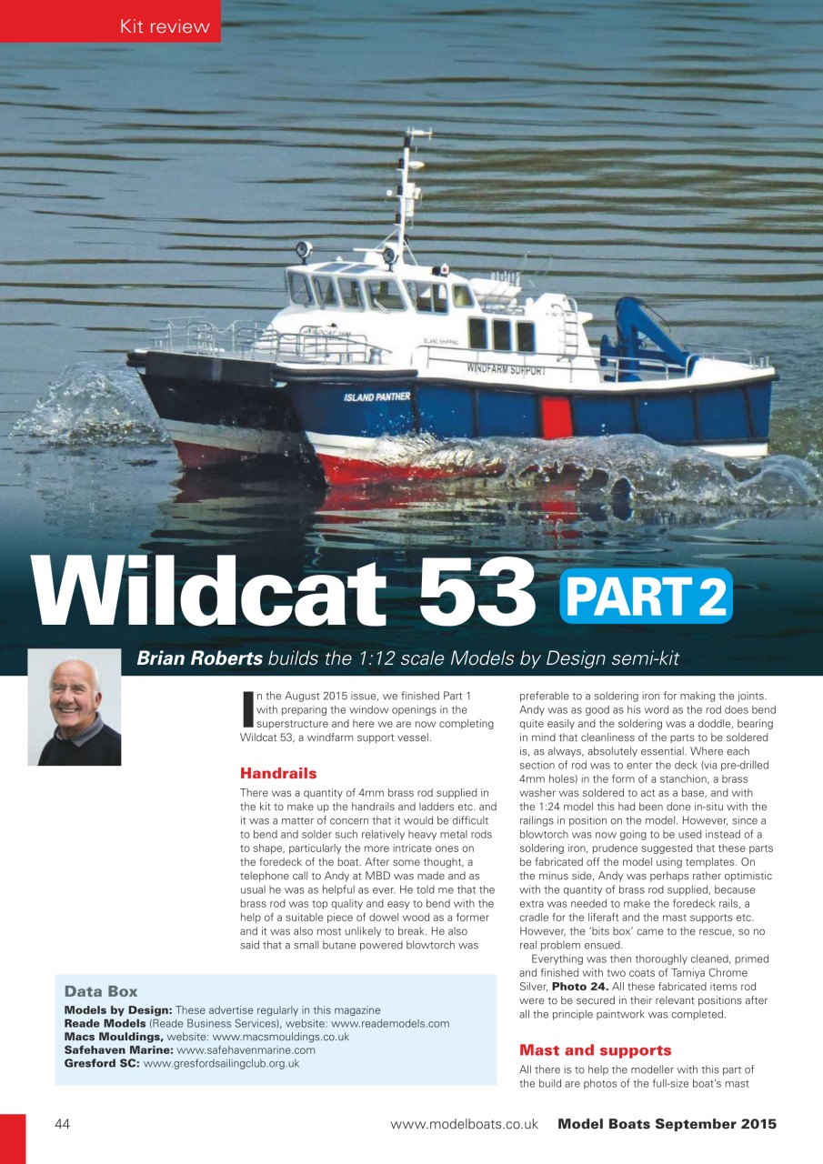 Model Boats Preview Pages