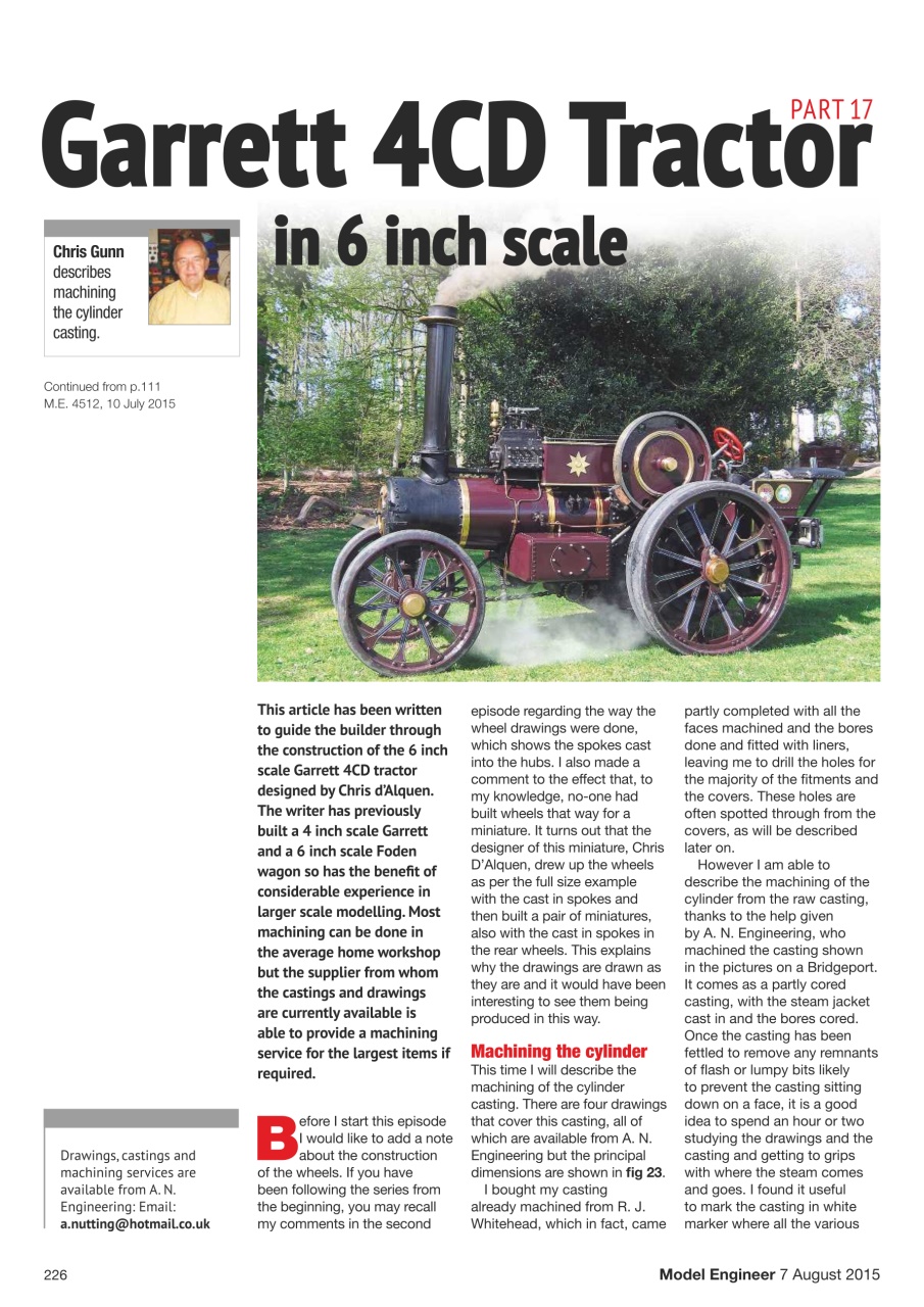 Model Engineer Preview Pages