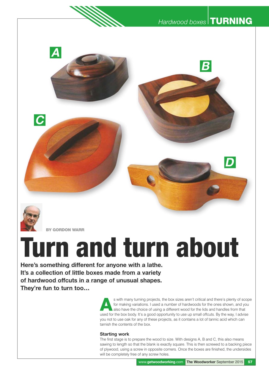 The Woodworker Magazine Preview Pages
