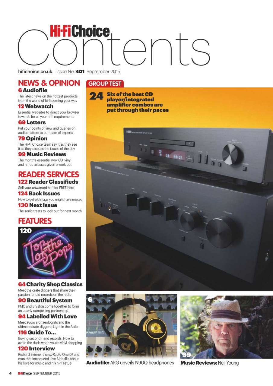 Hi-Fi Choice Preview Pages