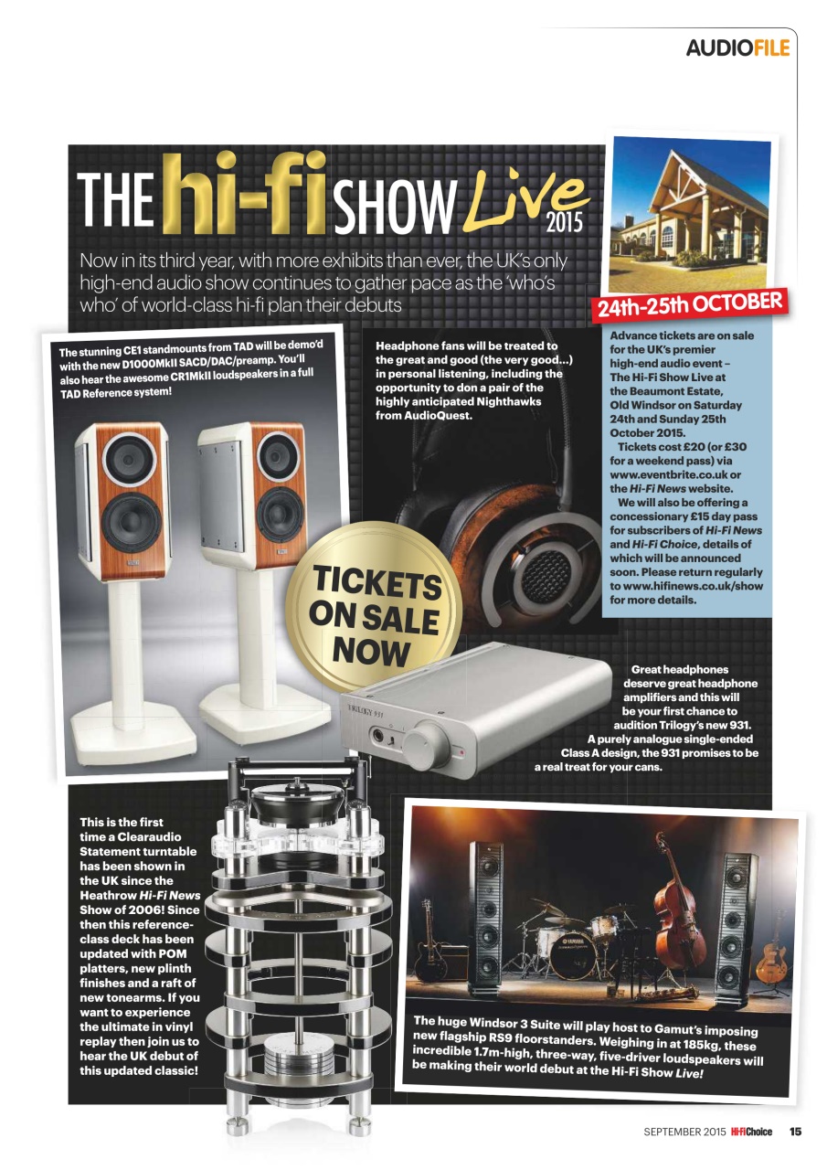 Hi-Fi Choice Preview Pages