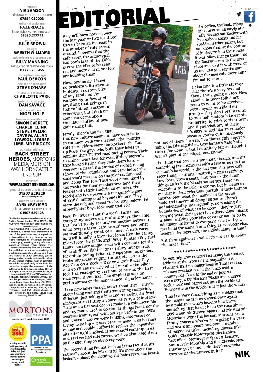 Back Street Heroes Preview Pages