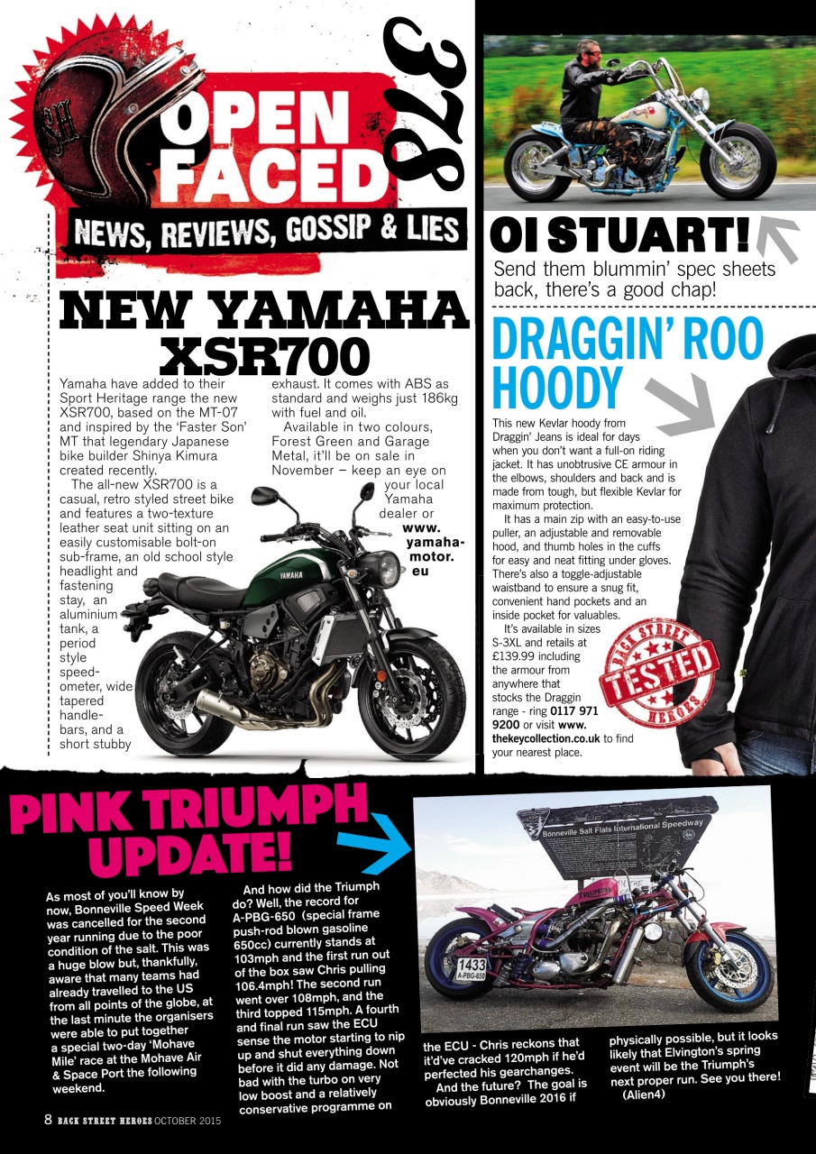 Back Street Heroes Preview Pages