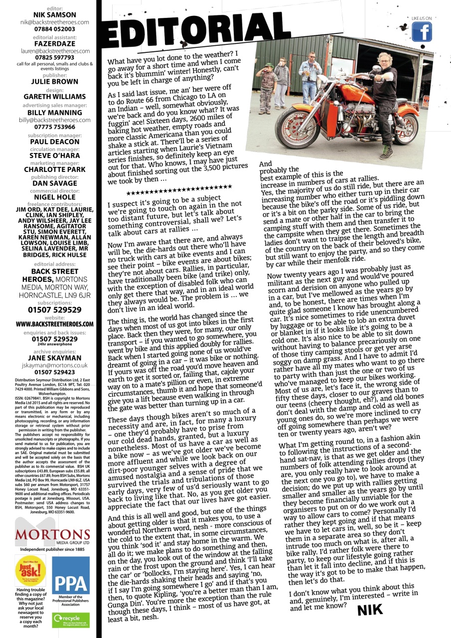 Back Street Heroes Preview Pages