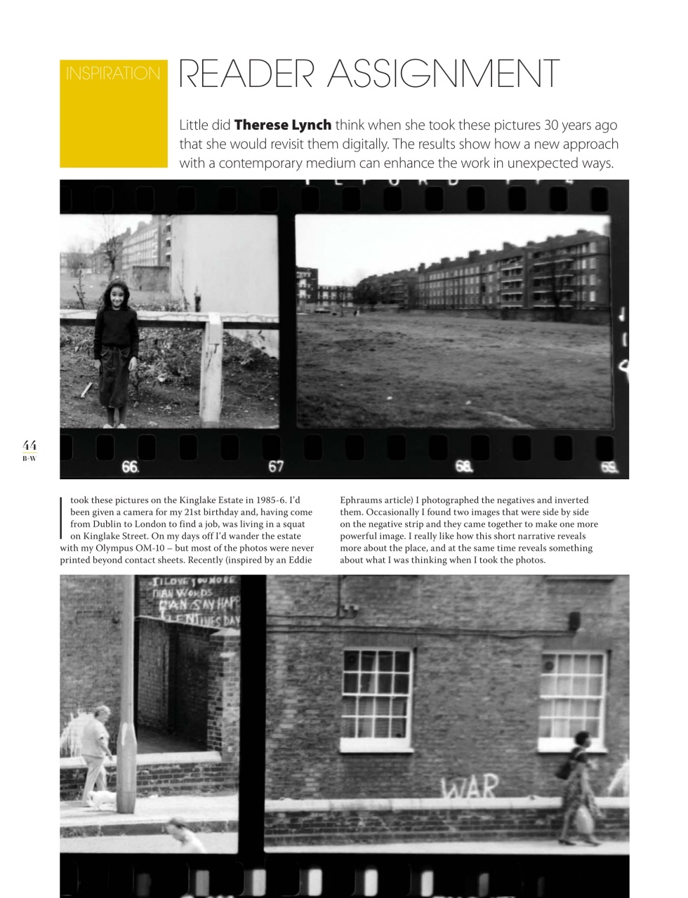 Black+White Photography Preview Pages