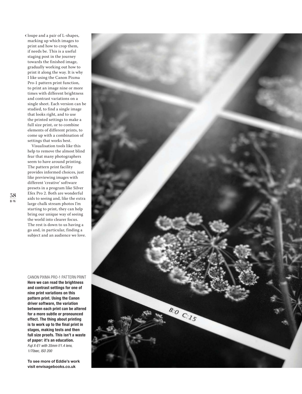 Black+White Photography Preview Pages