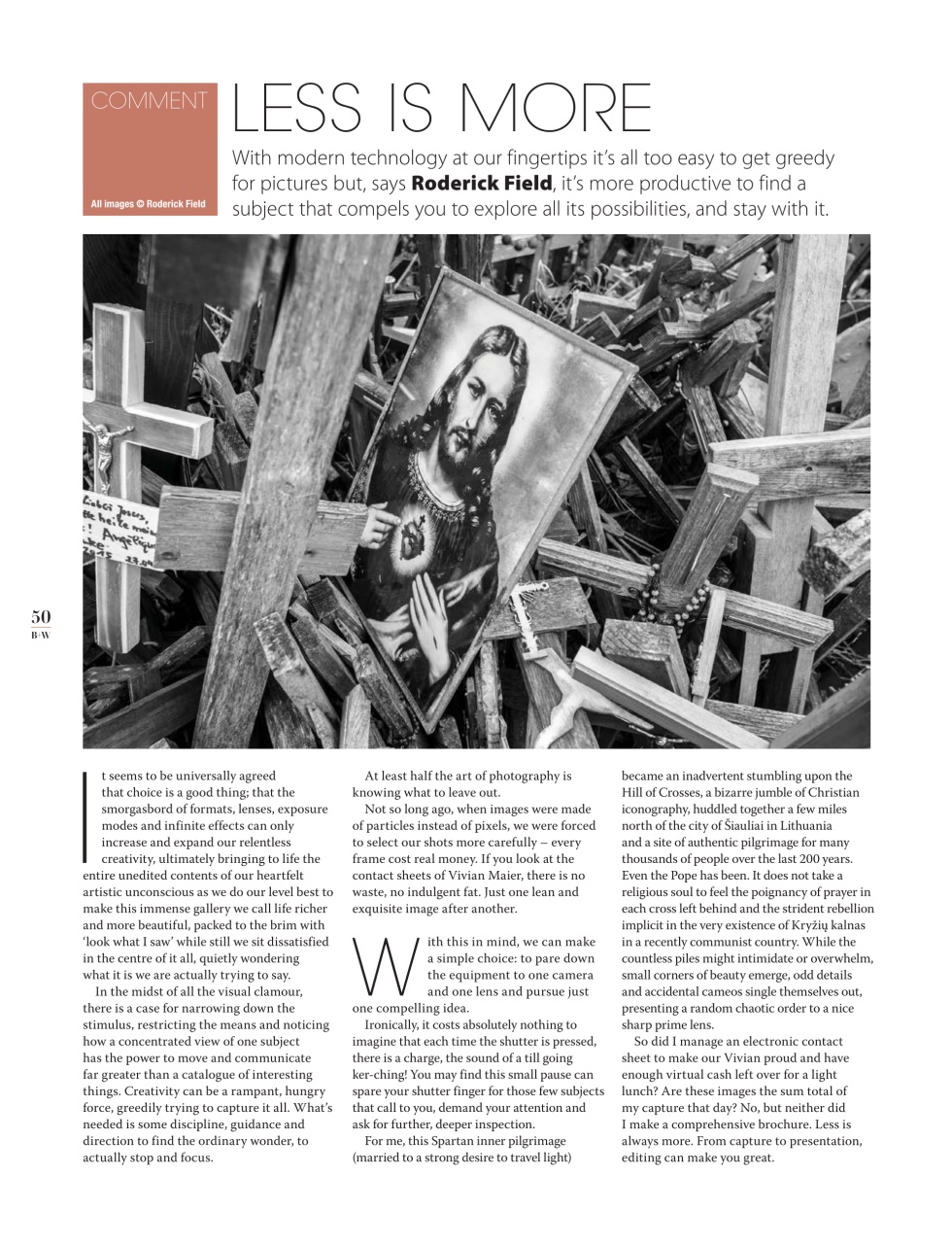 Black+White Photography Preview Pages