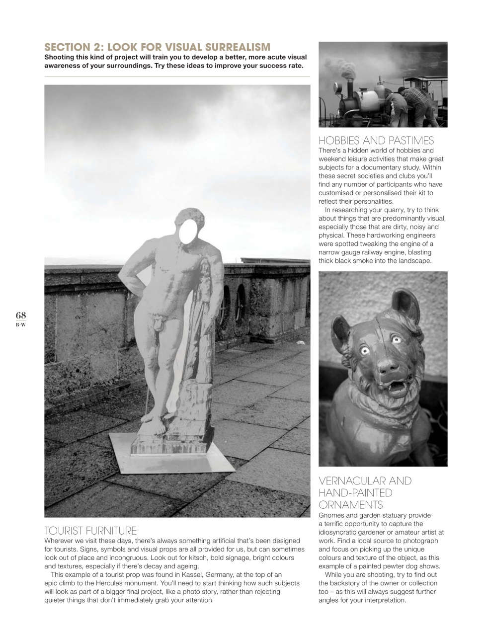 Black+White Photography Preview Pages