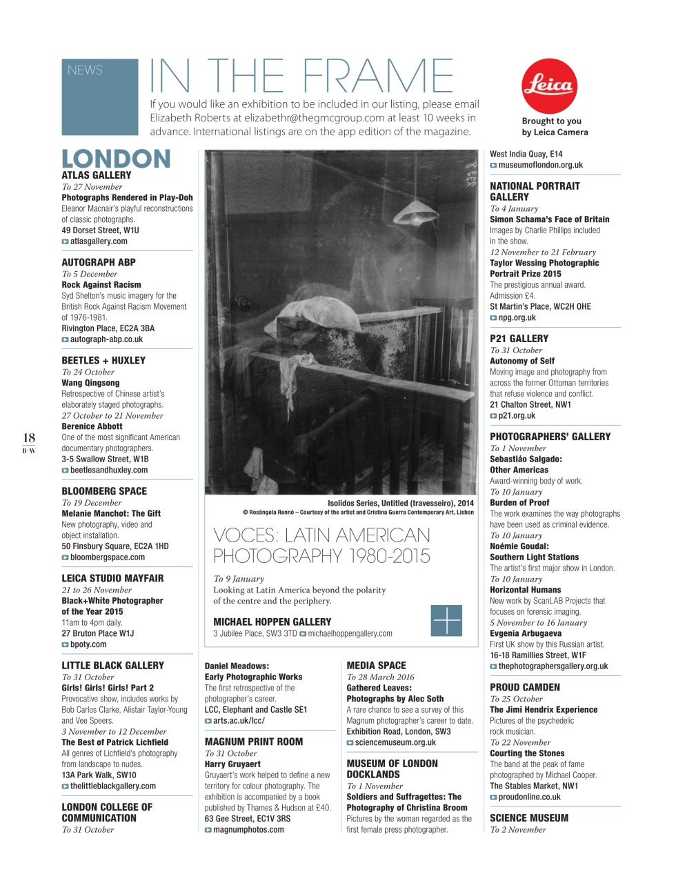 Black+White Photography Preview Pages