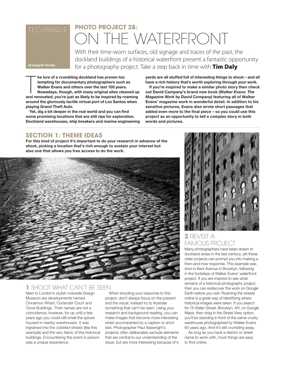 Black+White Photography Preview Pages