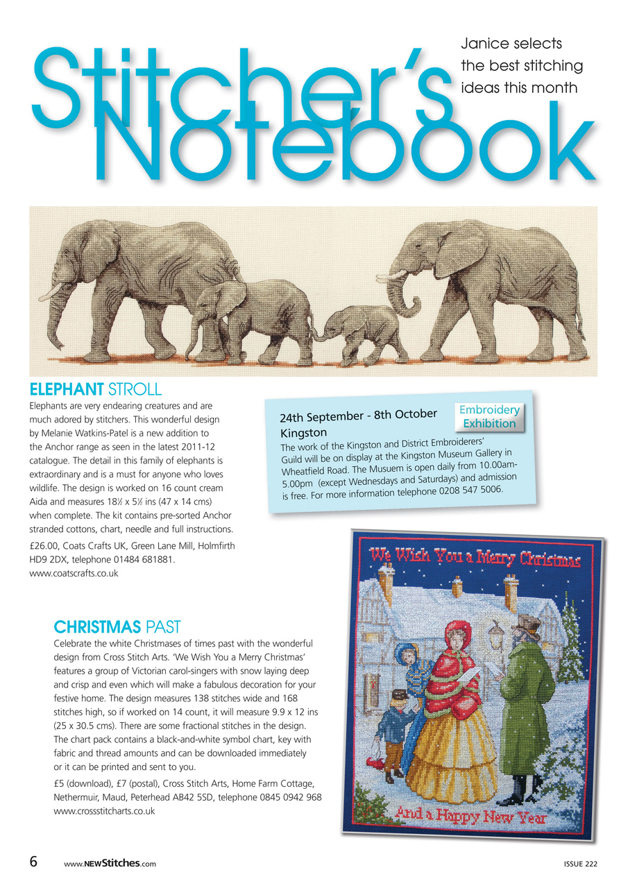 New Stitches Preview Pages