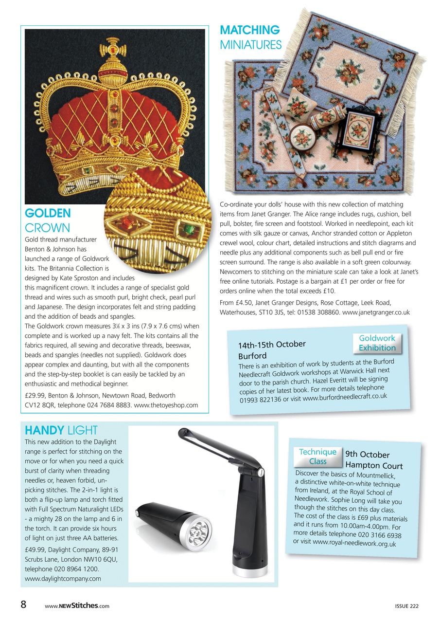 New Stitches Preview Pages