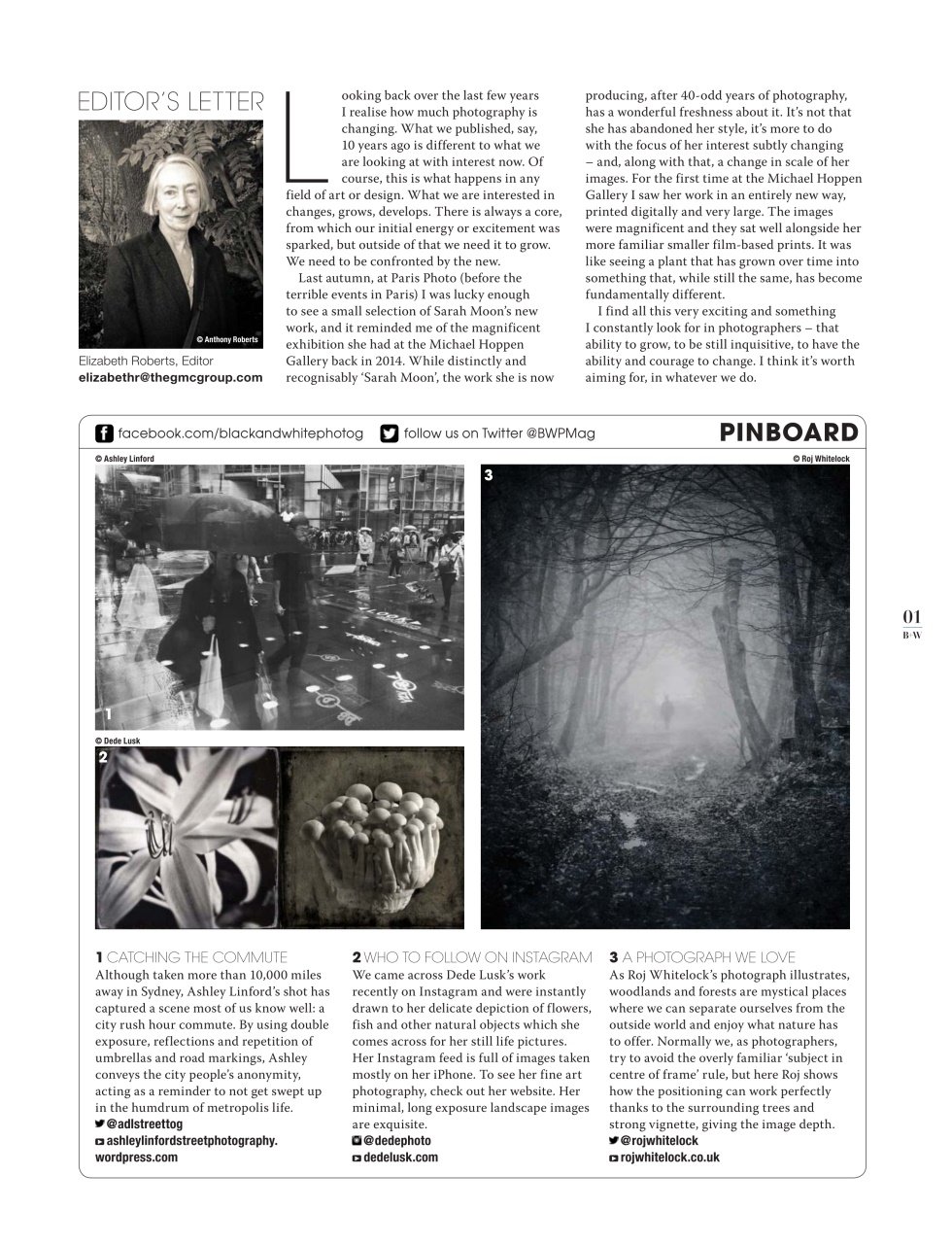 Black+White Photography Preview Pages