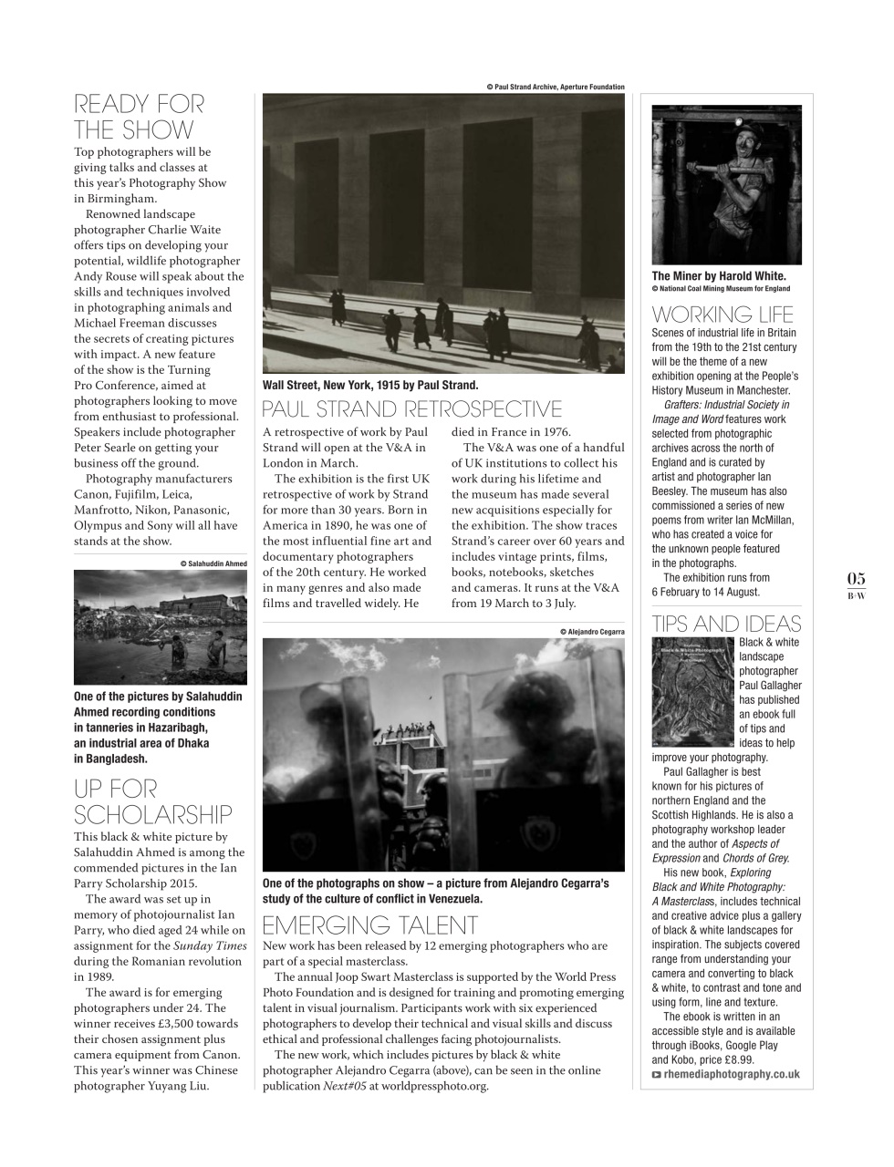 Black+White Photography Preview Pages