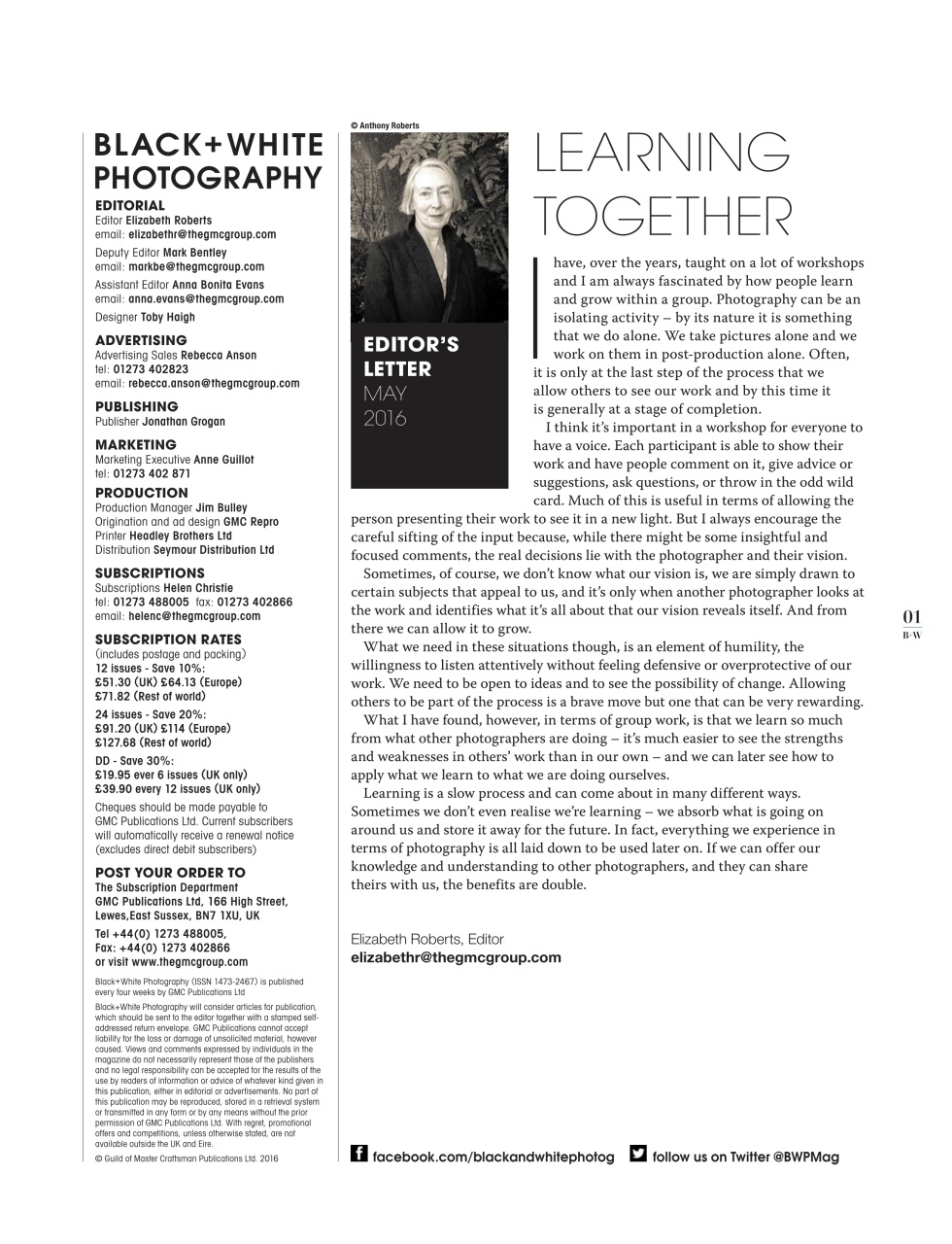 Black+White Photography Preview Pages