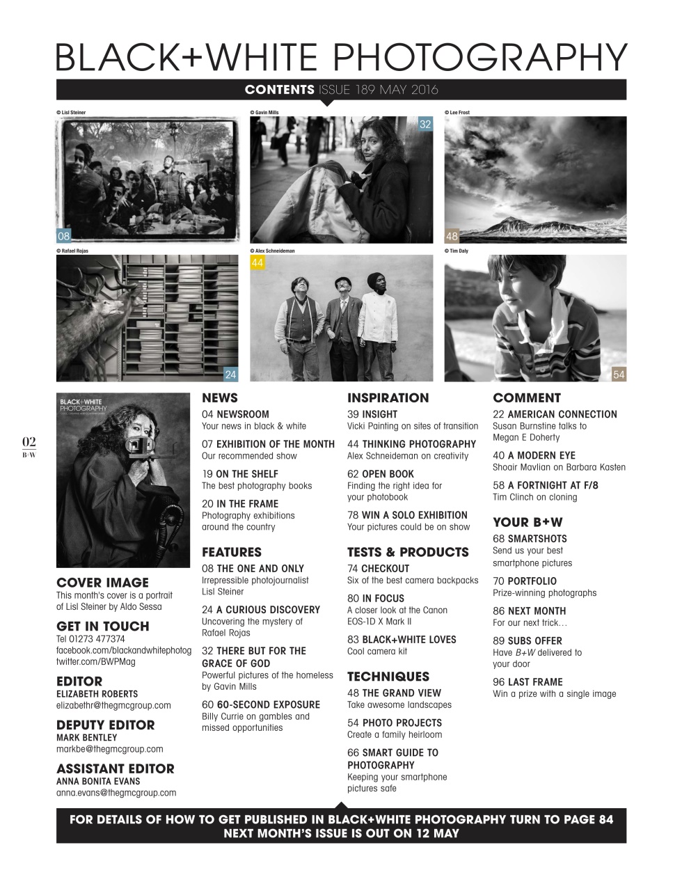 Black+White Photography Preview Pages