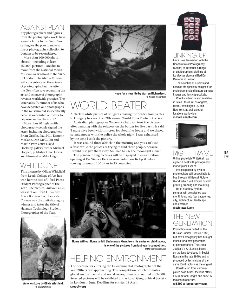 Black+White Photography Preview Pages