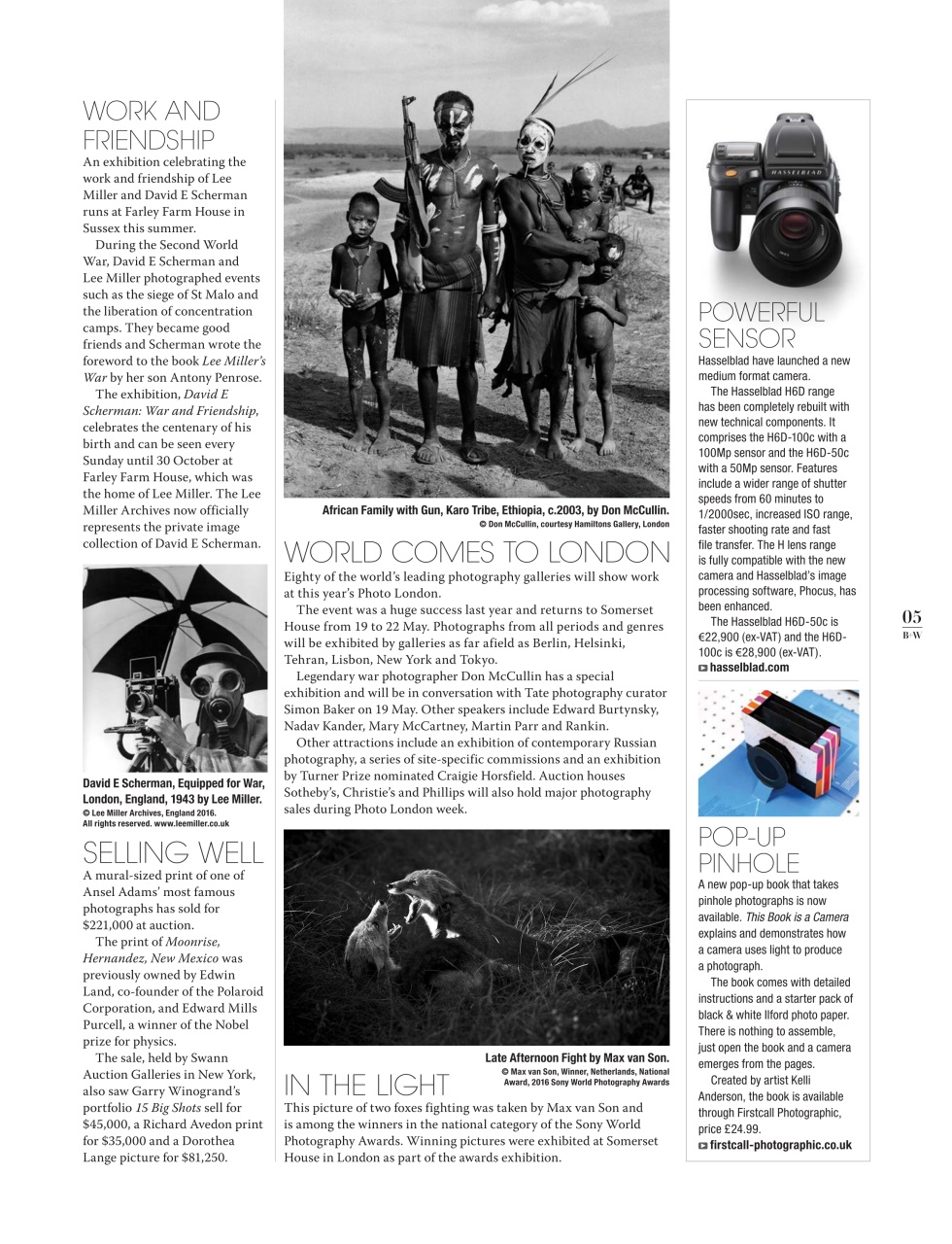 Black+White Photography Preview Pages