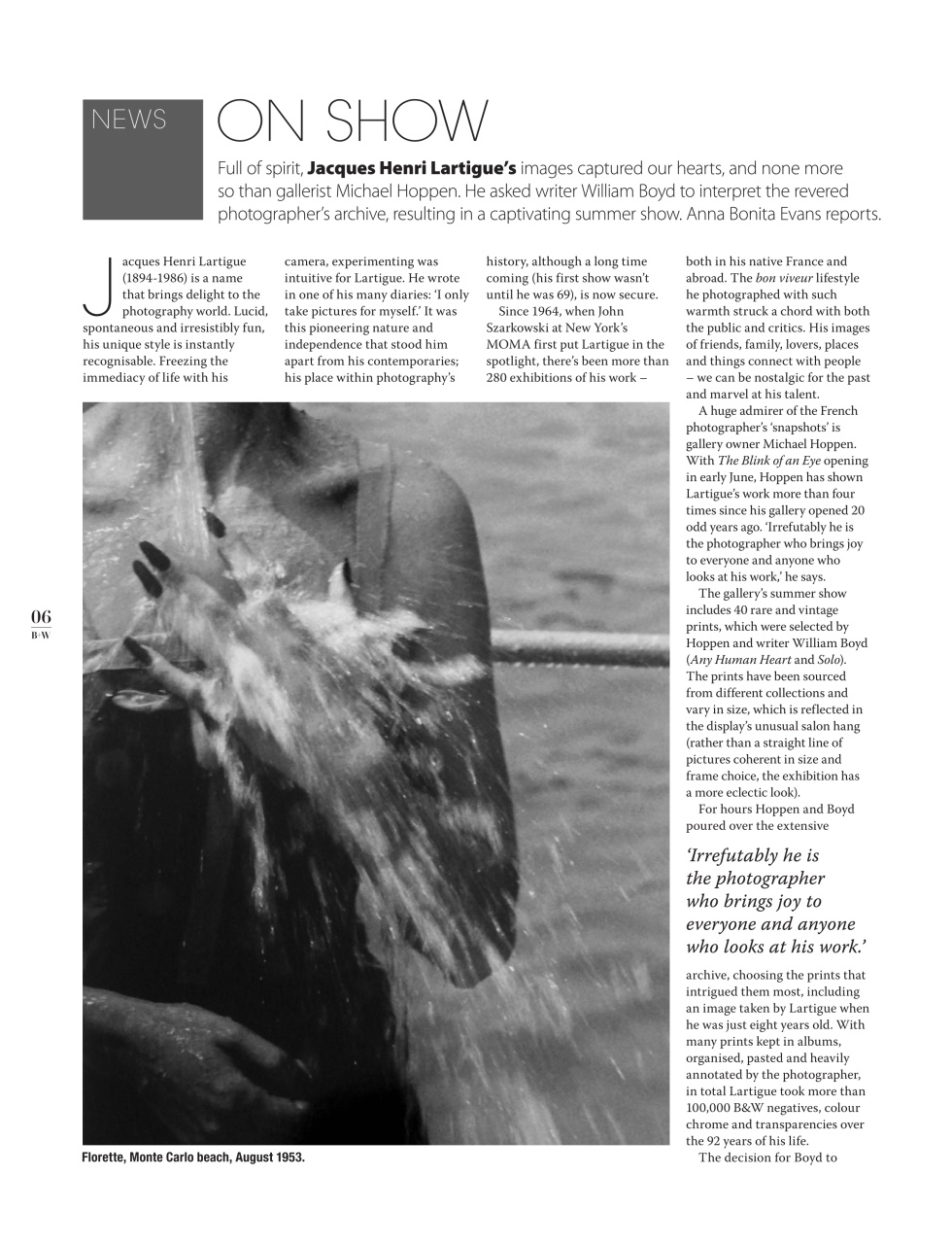Black+White Photography Preview Pages