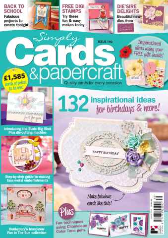 Simply Cards & Papercraft issue 140
