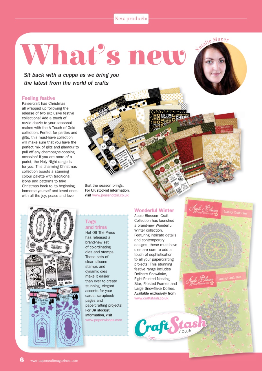 Simply Cards & Papercraft Preview Pages