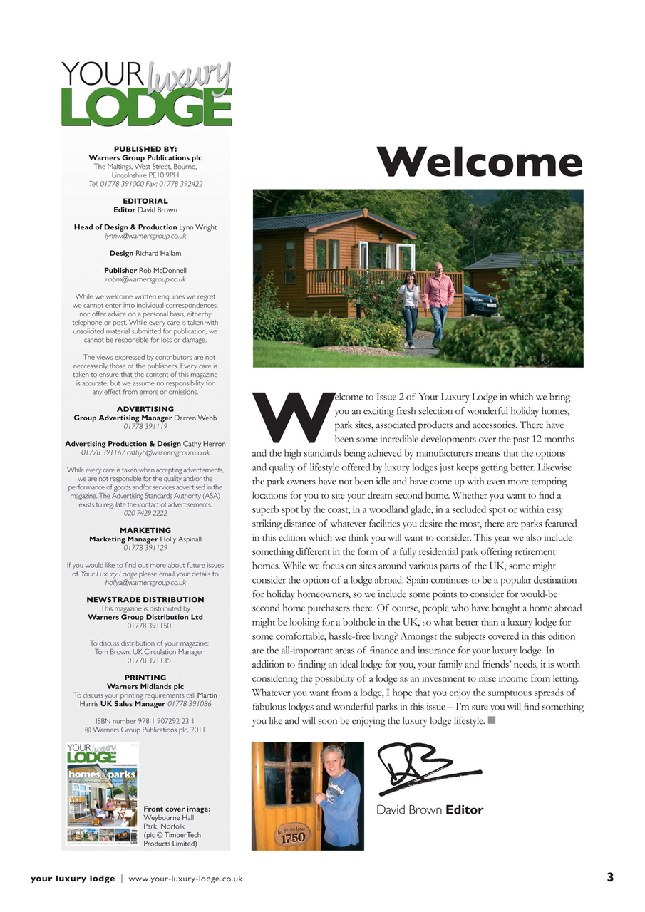 Your Luxury Lodge Preview Pages