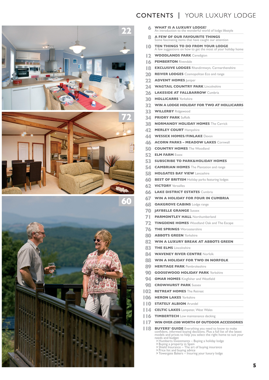 Your Luxury Lodge Preview Pages