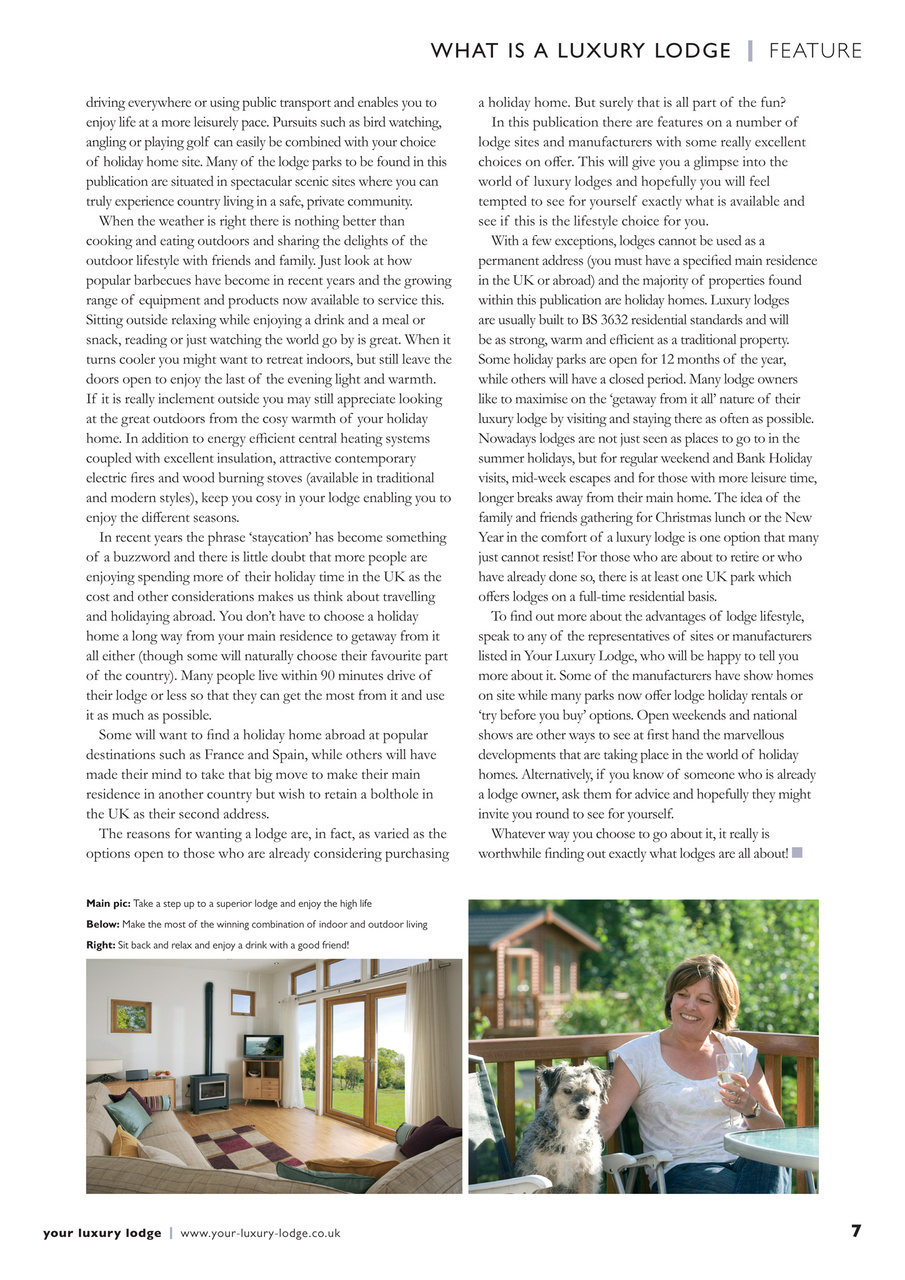 Your Luxury Lodge Preview Pages