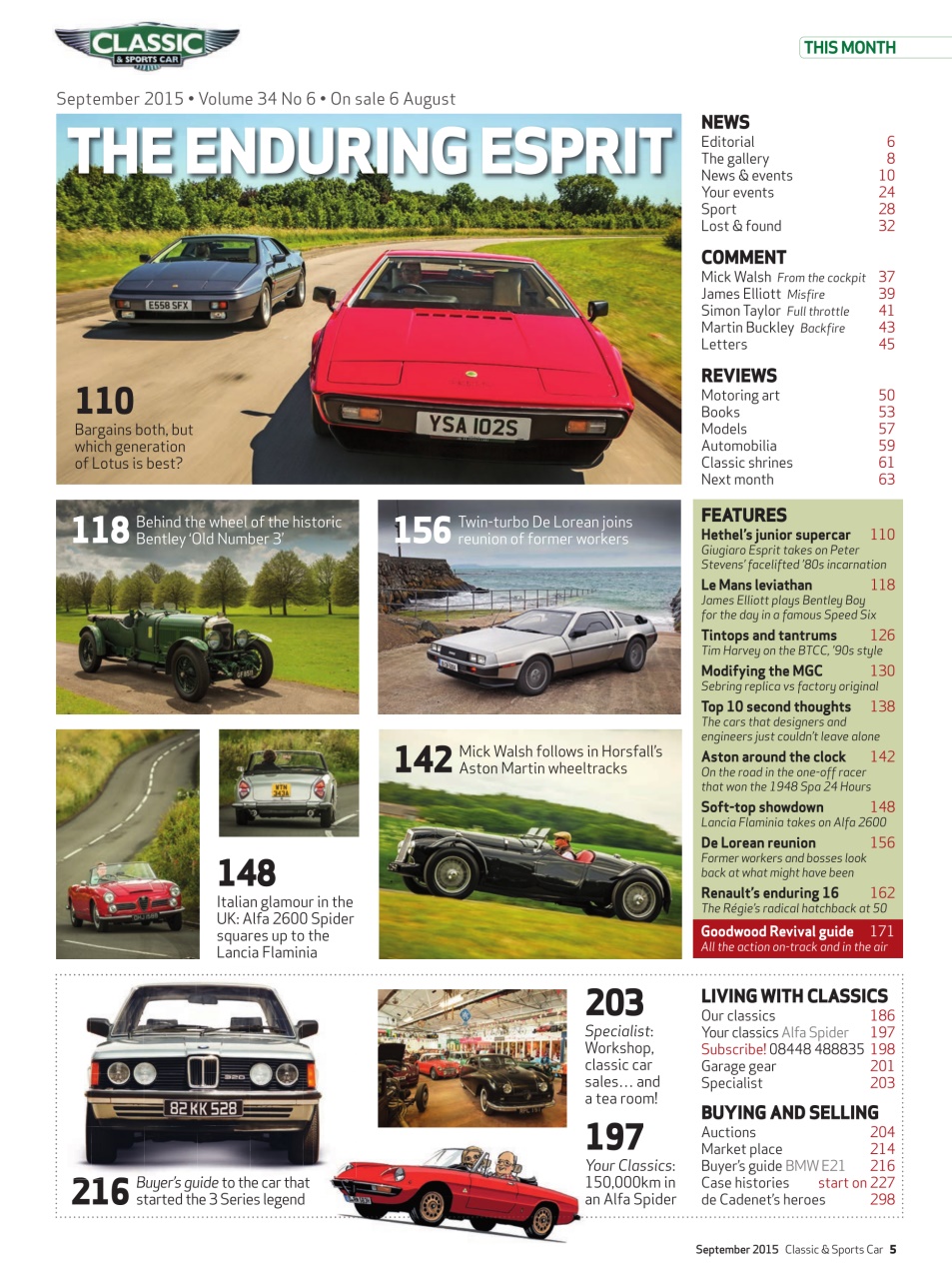 Classic & Sports Car Preview Pages
