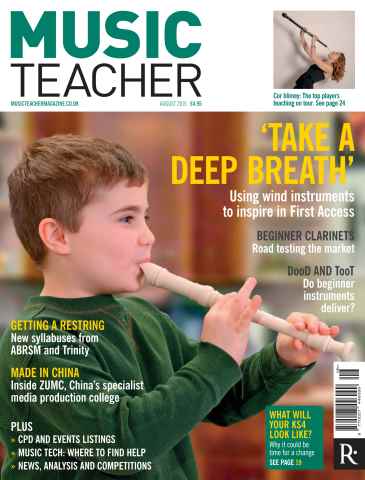 Music Teacher issue August 2015