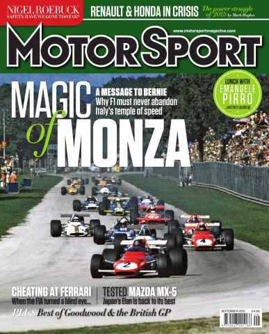 Motor Sport Magazine issue September 2015