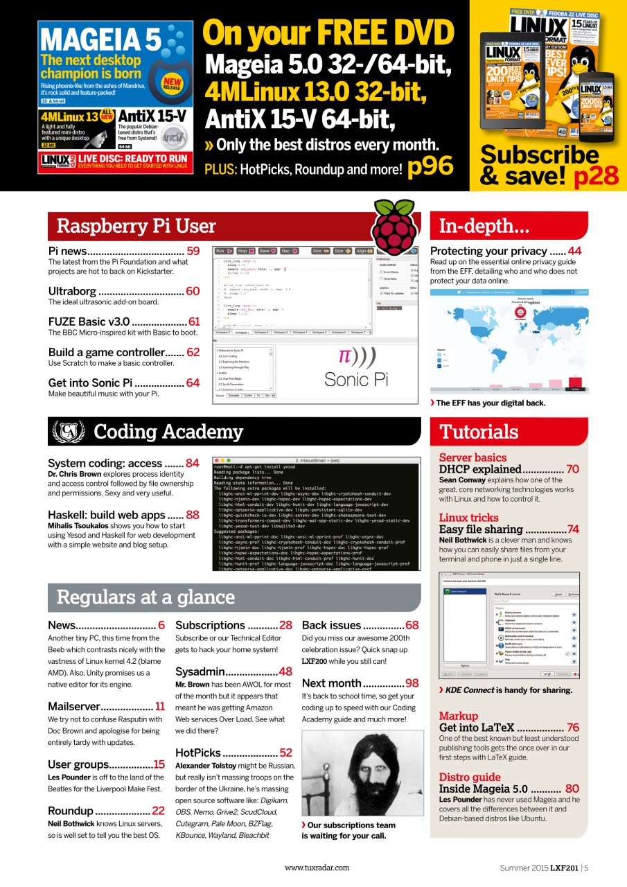 Linux Format Preview Pages