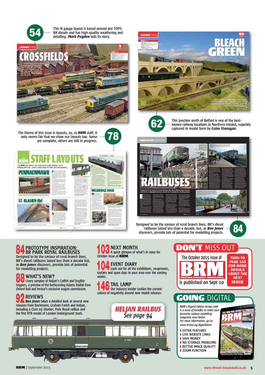 British Railway Modelling (BRM) Preview Pages