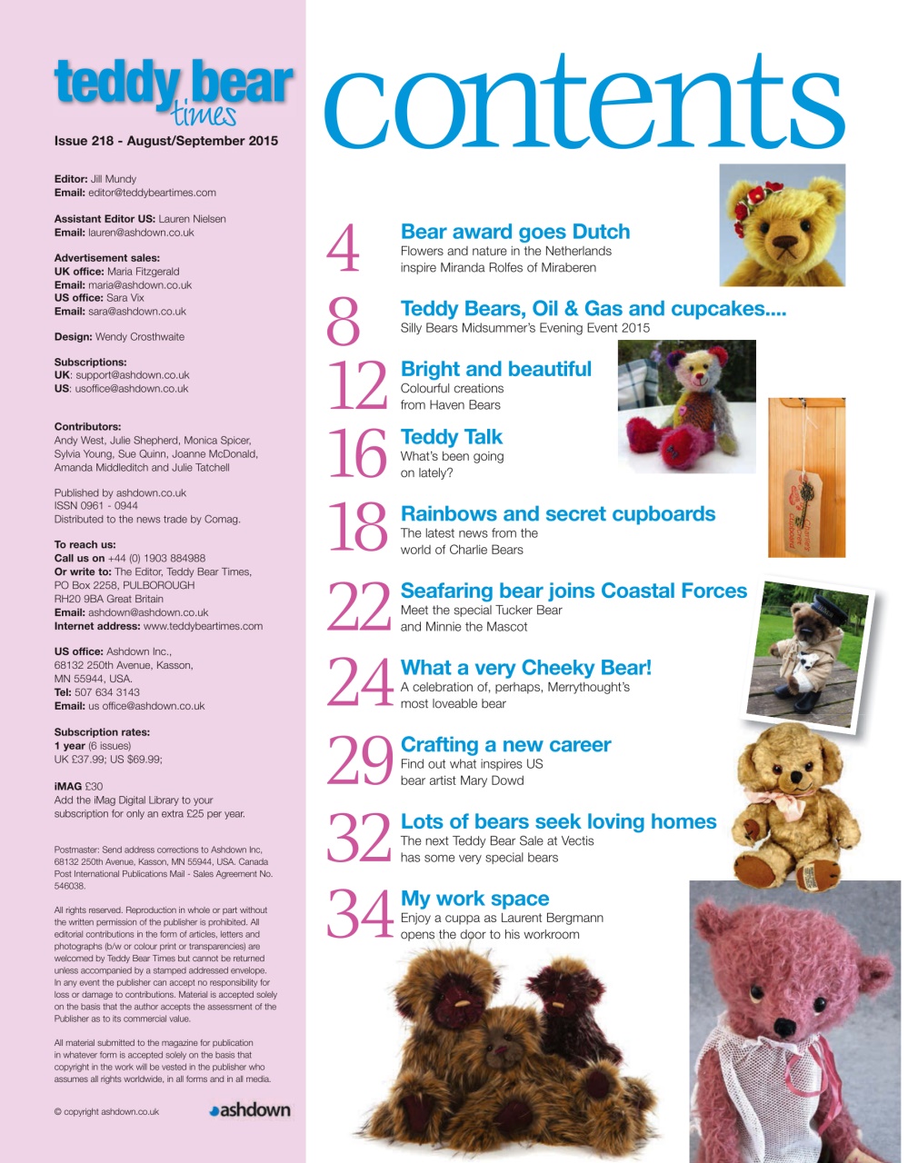 Teddy Bear Times Preview Pages