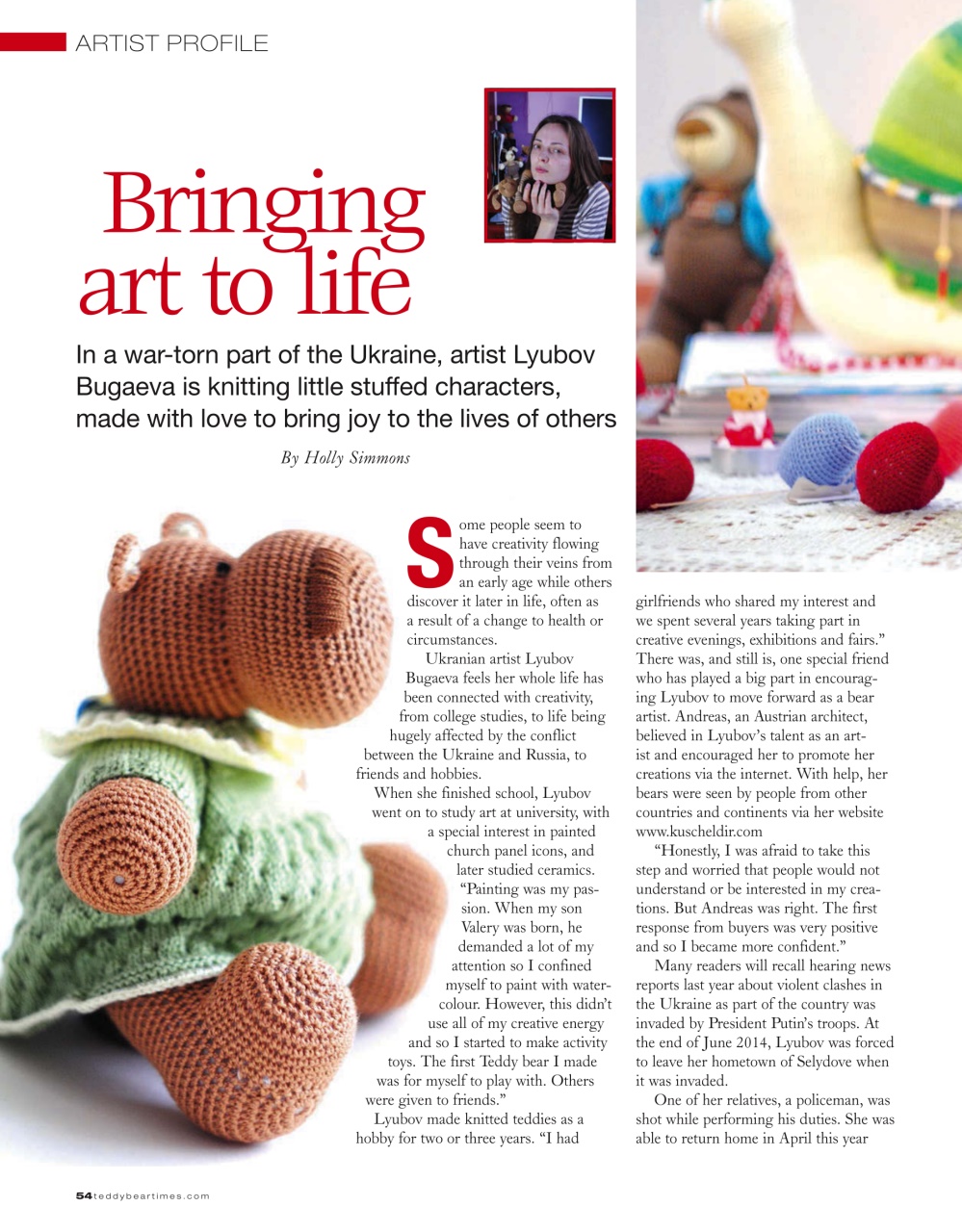 Teddy Bear Times Preview Pages