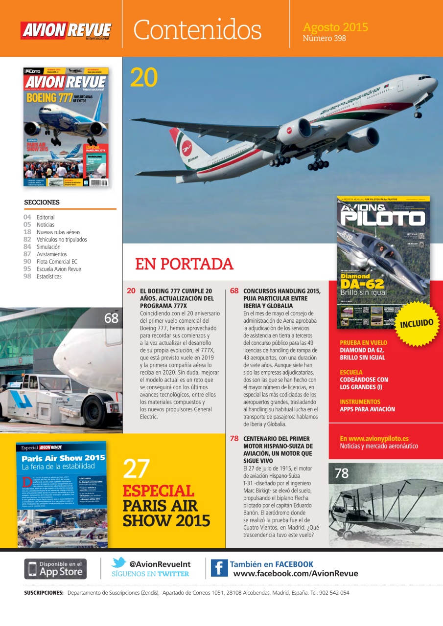 Avion Revue Internacional Preview Pages