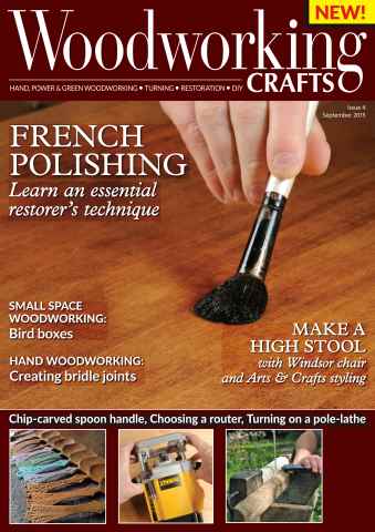 Woodworking Crafts Magazine issue September 2015