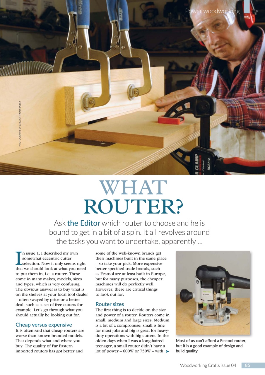 Woodworking Crafts Magazine Preview Pages