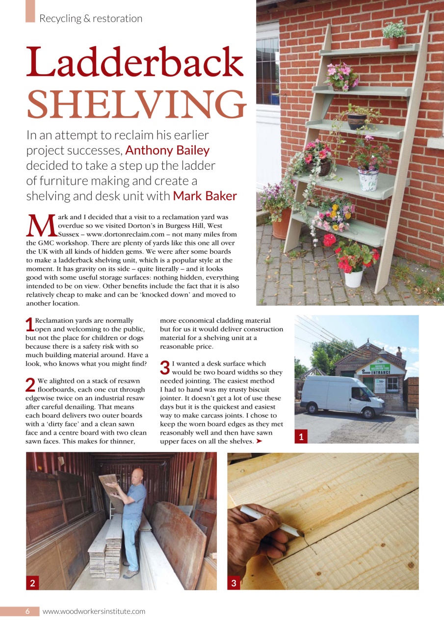 Woodworking Crafts Magazine Preview Pages