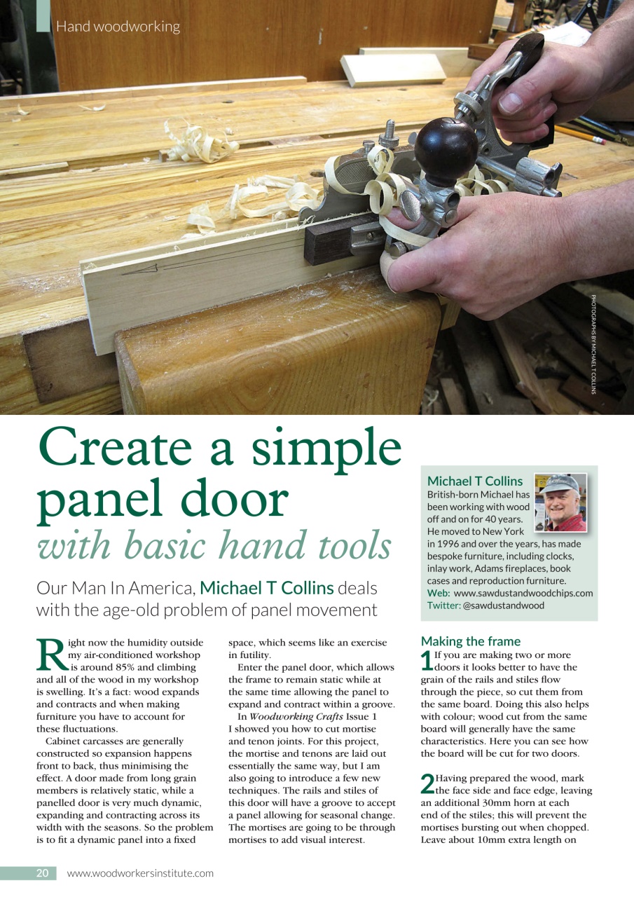 Woodworking Crafts Magazine Preview Pages