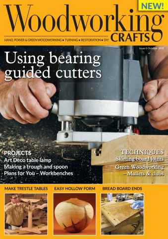 Woodworking Crafts Magazine issue October 2015