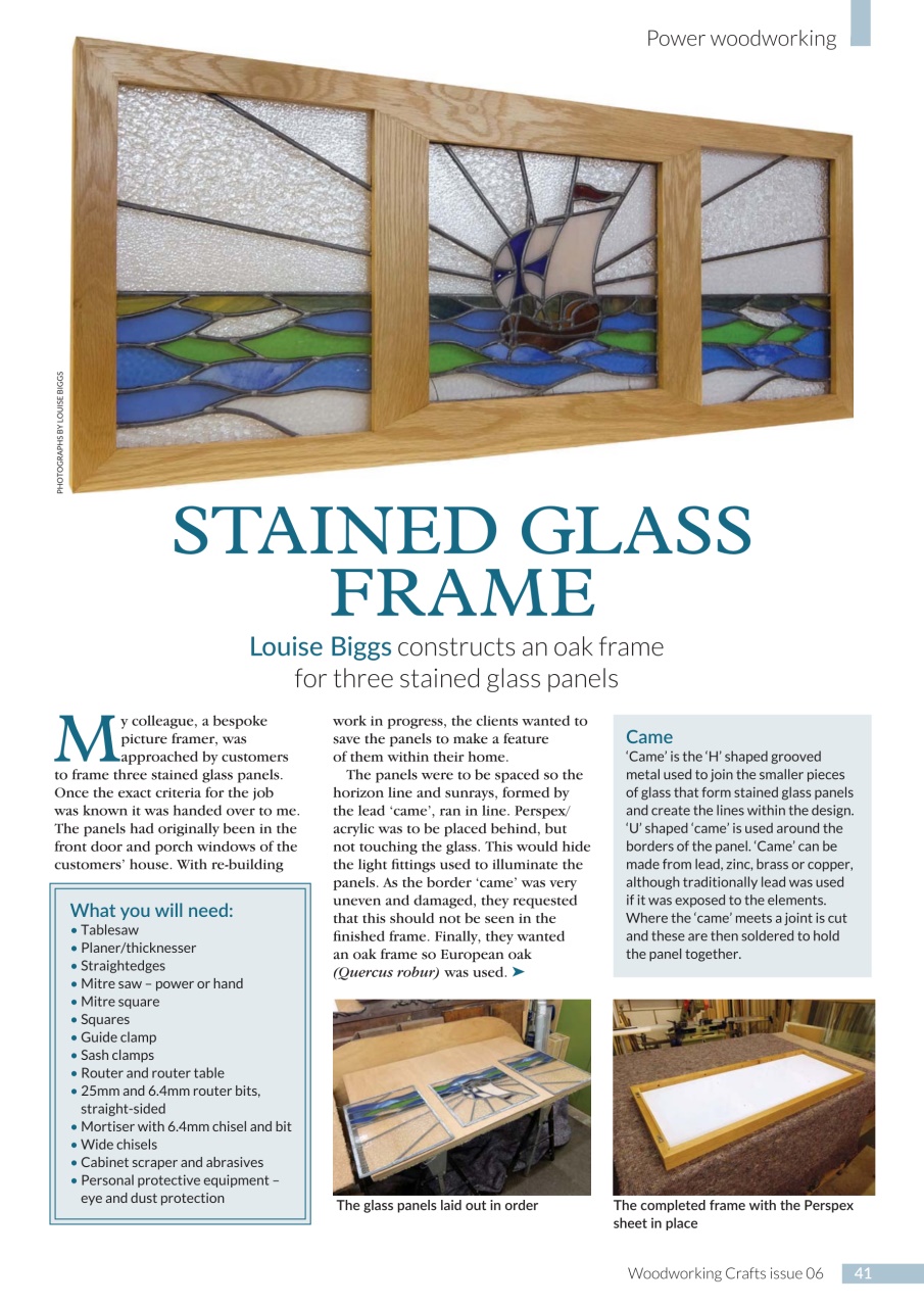 Woodworking Crafts Magazine Preview Pages